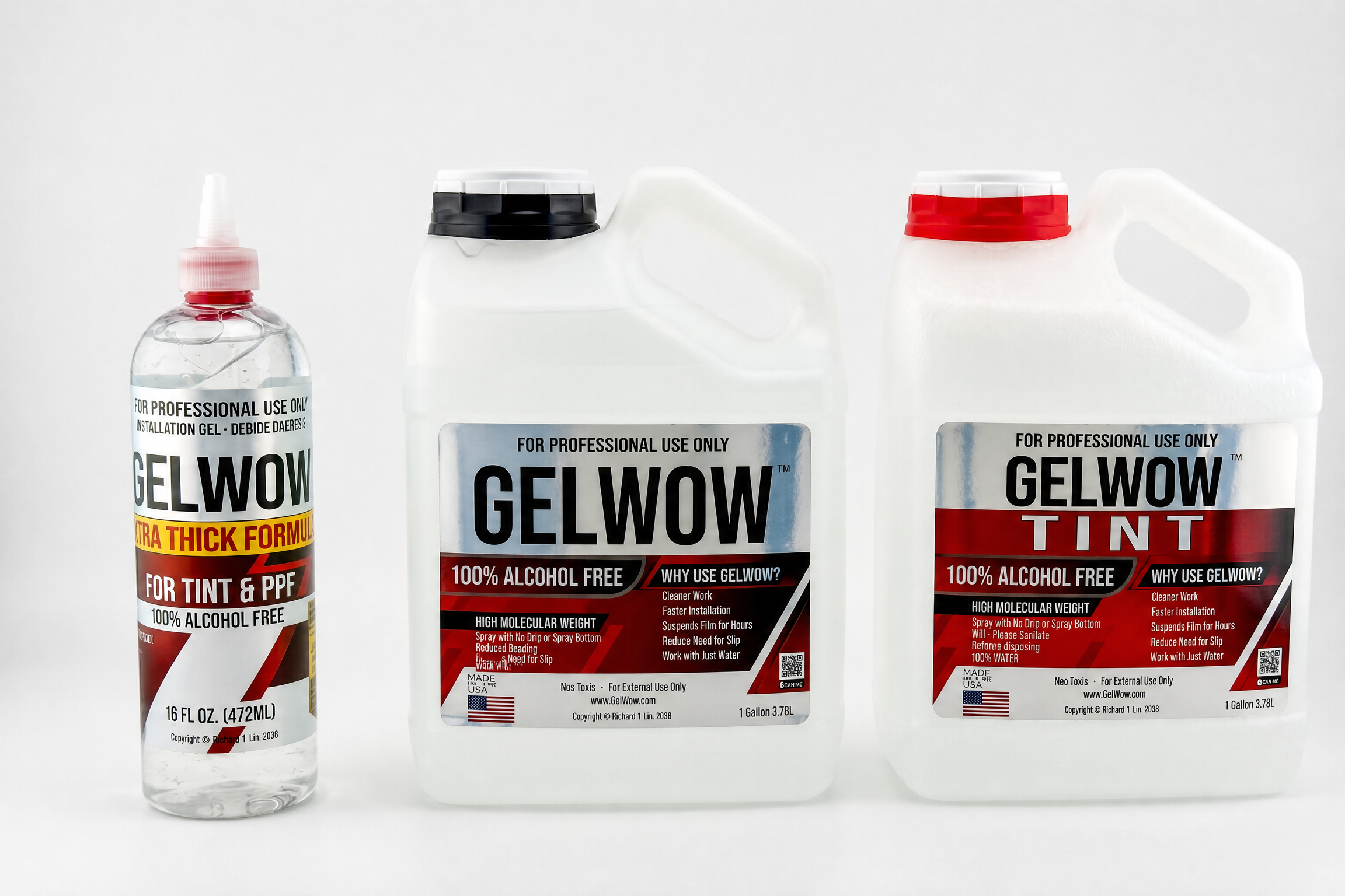 GelWow product lineup